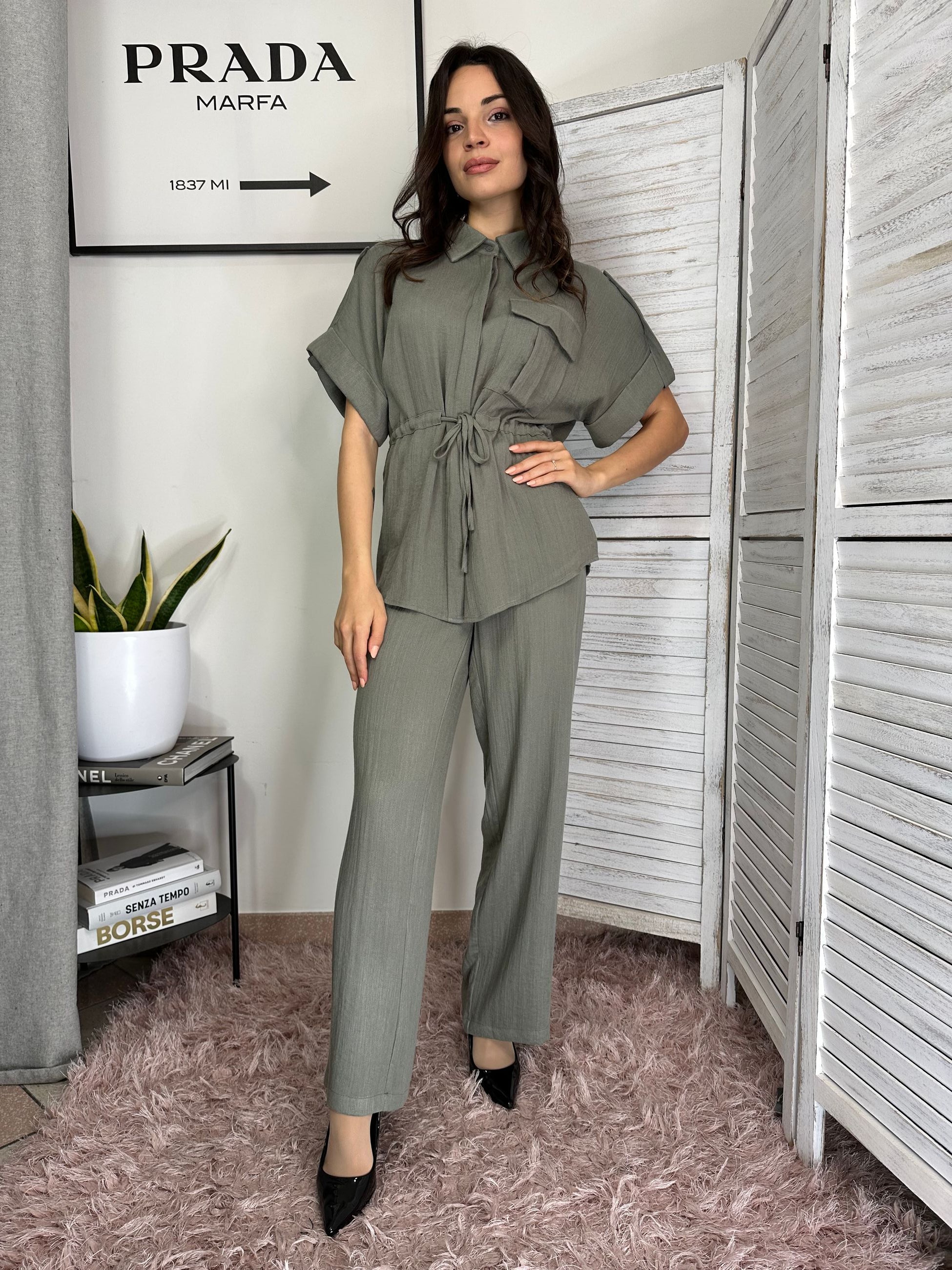 Camicia con lacci Molly Bracken