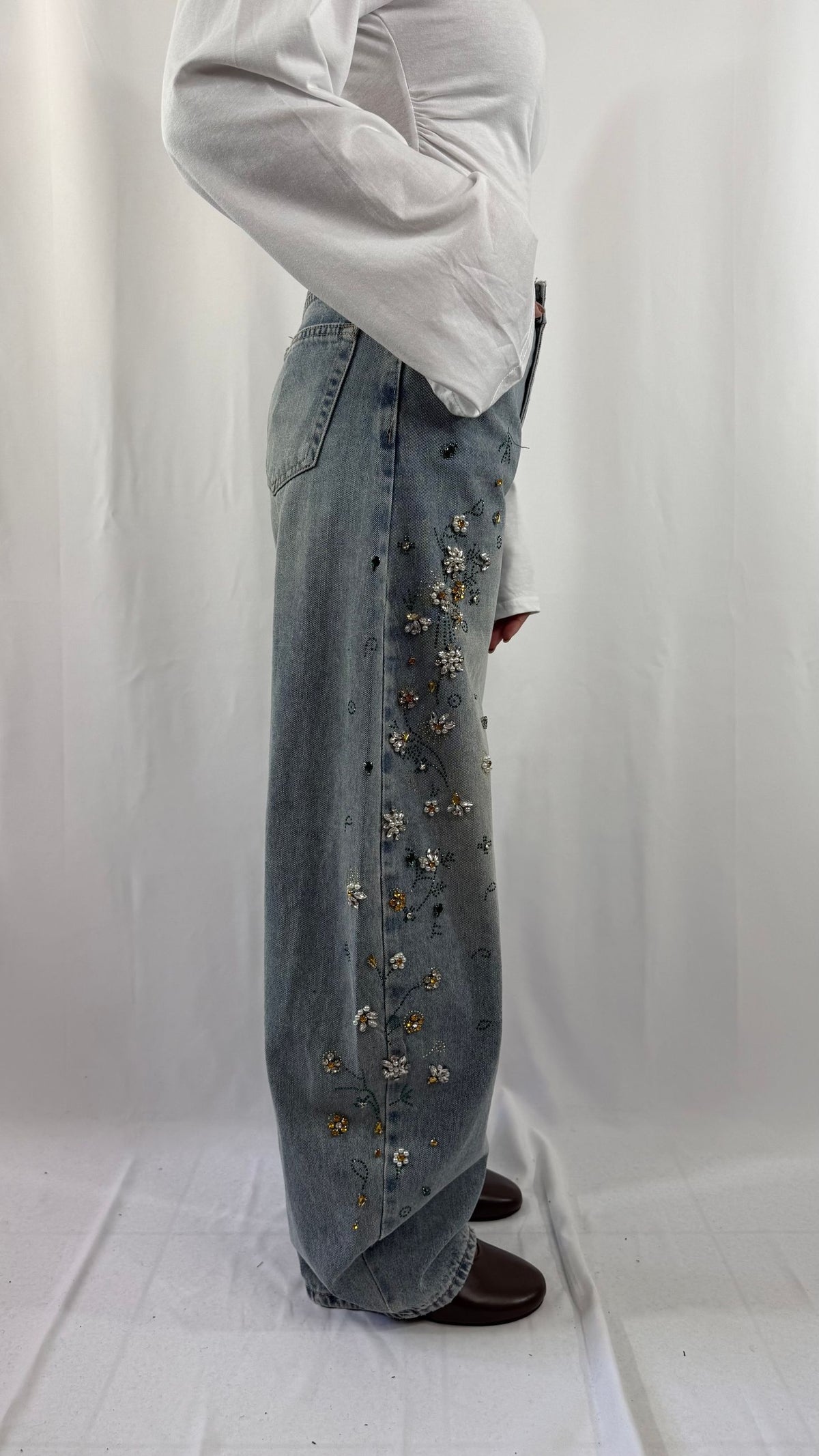 Jeans con pietre Safe Concept Store