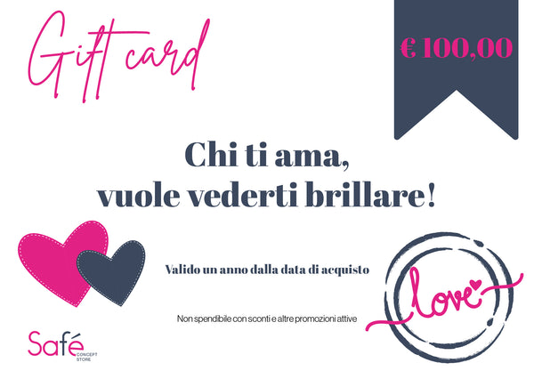 Safé Concept Store Gift Card 100€