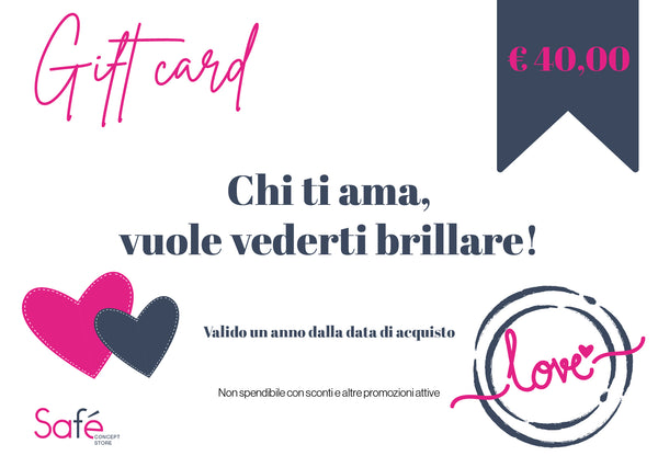 Safé Concept Store Gift Card 40€