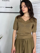 Maglia in filo lurex Molly Bracken