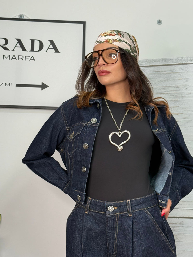 Giacca di jeans God Save Denim