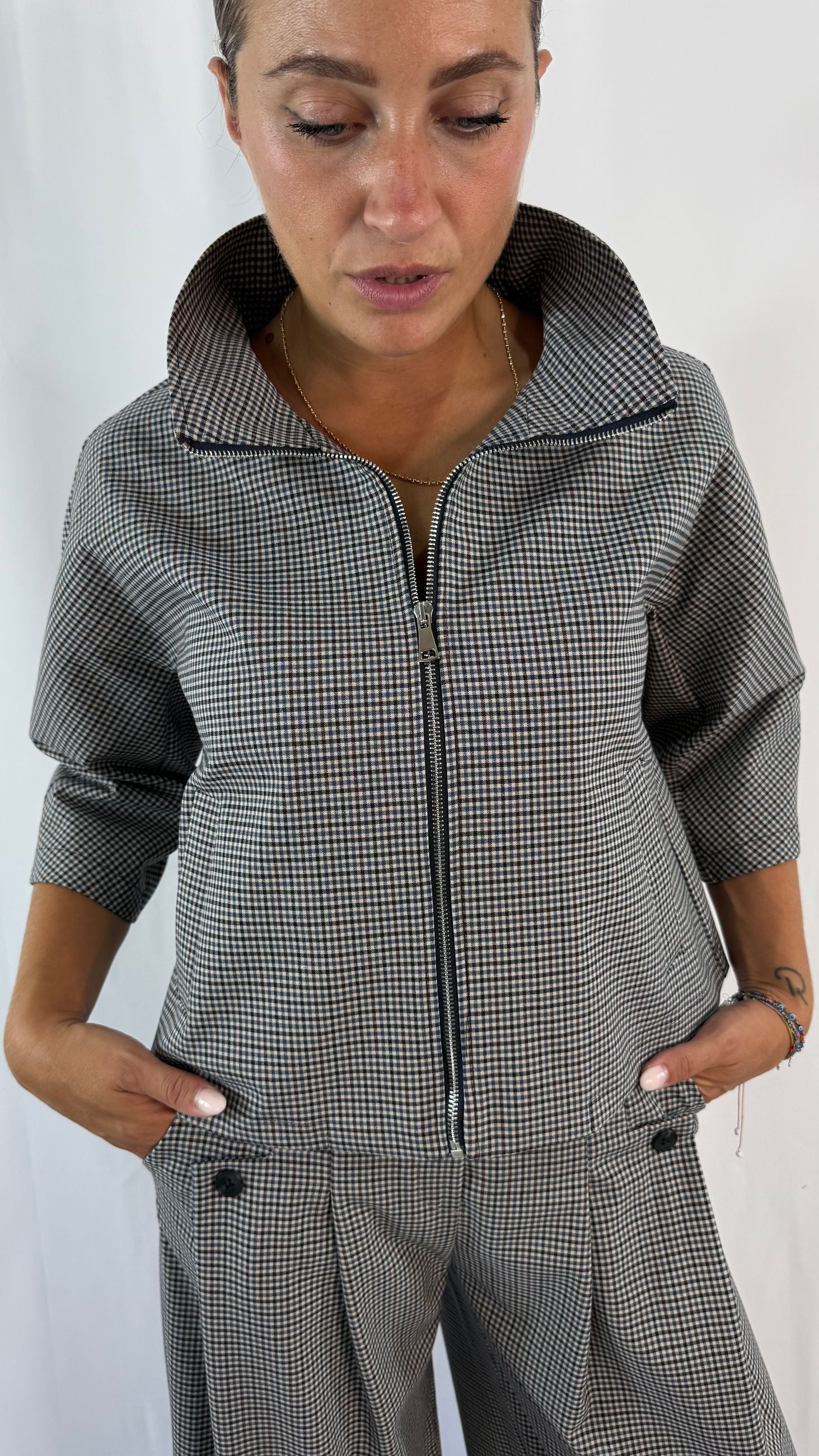 Pantalone check Peperosa