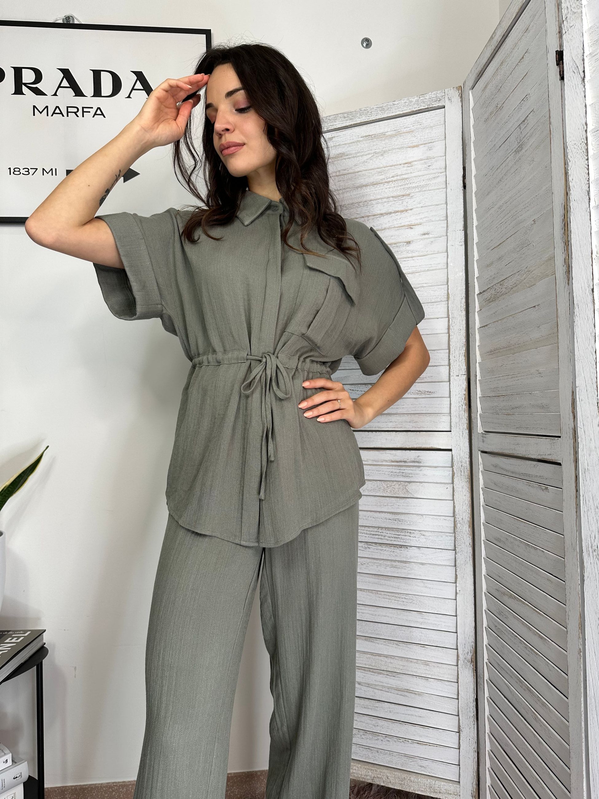 Camicia con lacci Molly Bracken