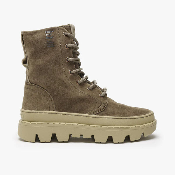 SATORISAN Unalome Laces Suede Anfibio con lacci