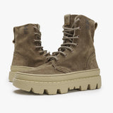 SATORISAN Unalome Laces Suede Anfibio con lacci