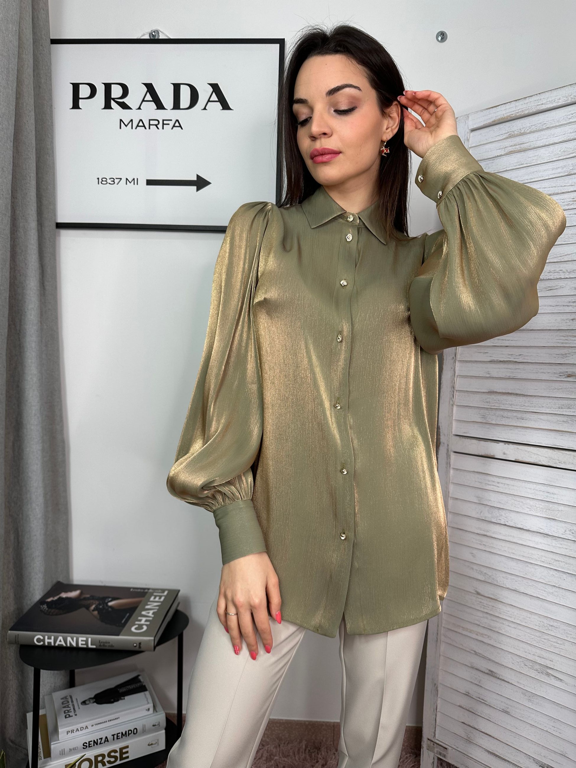 Camicia Lurex Silence Limited