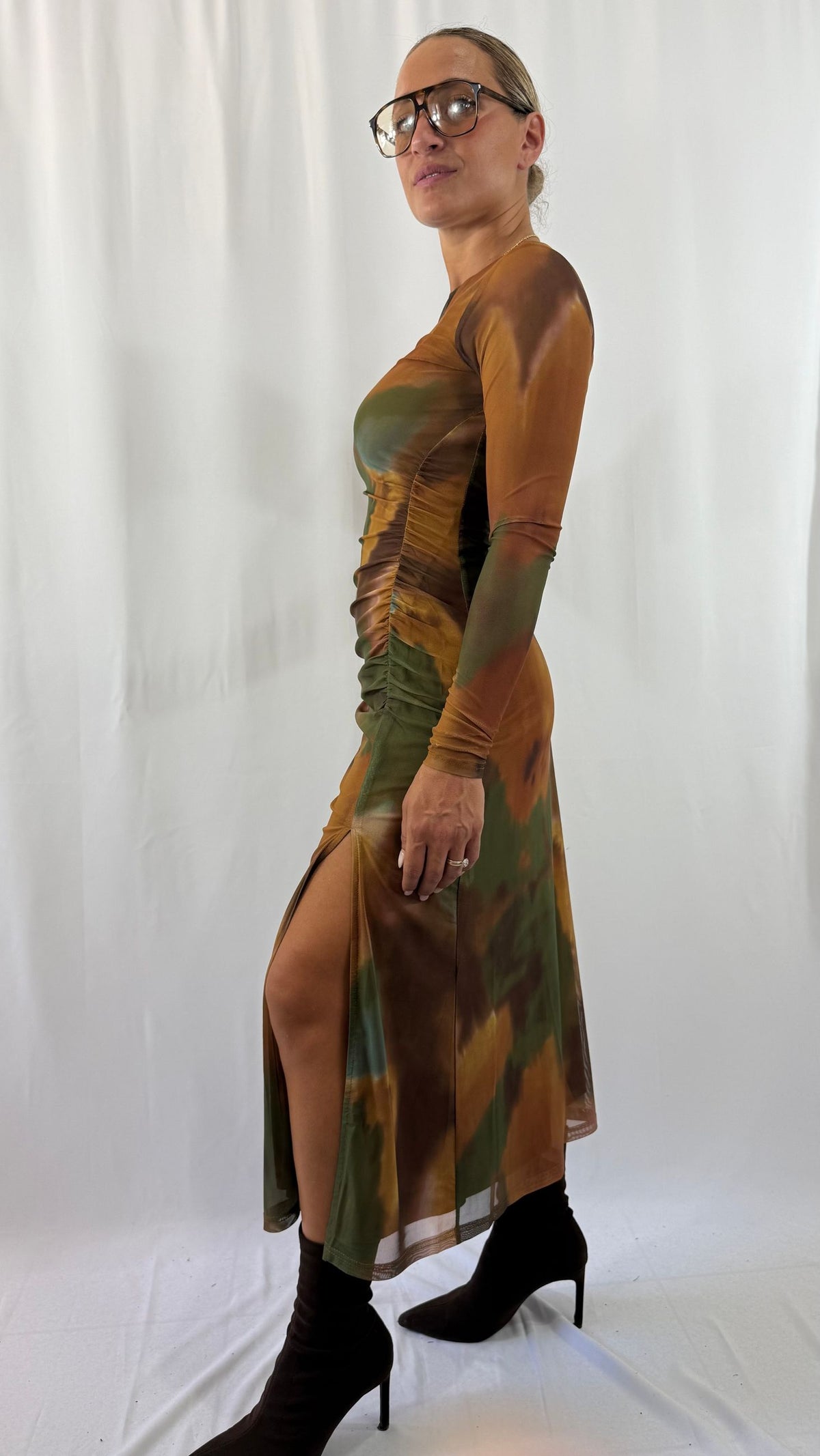 Abito drappeggiato Wild Pony
