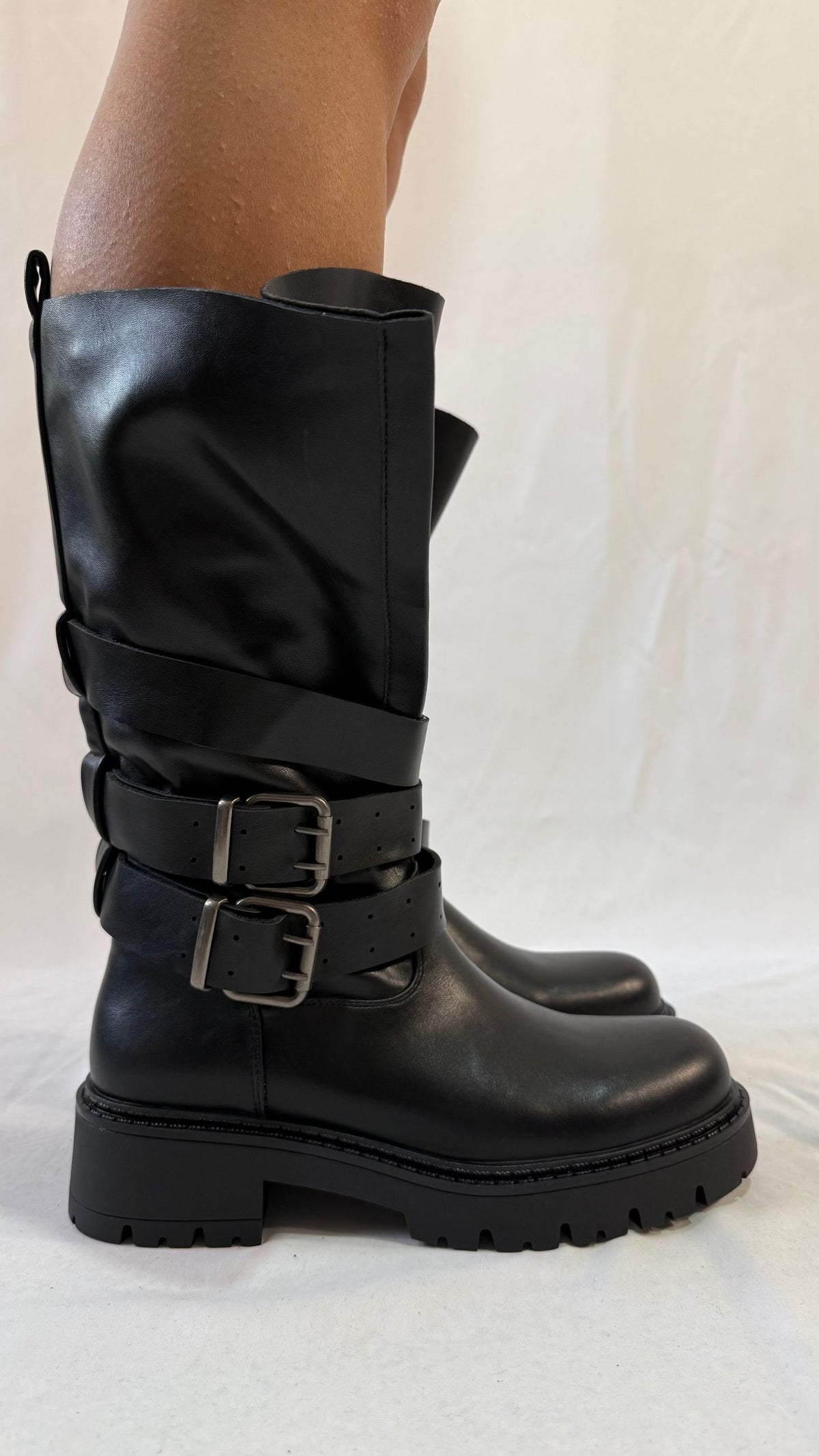Anfibio nero similpelle Safe Concept Store