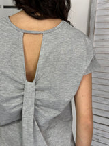 T-shirt argento Molly Bracken