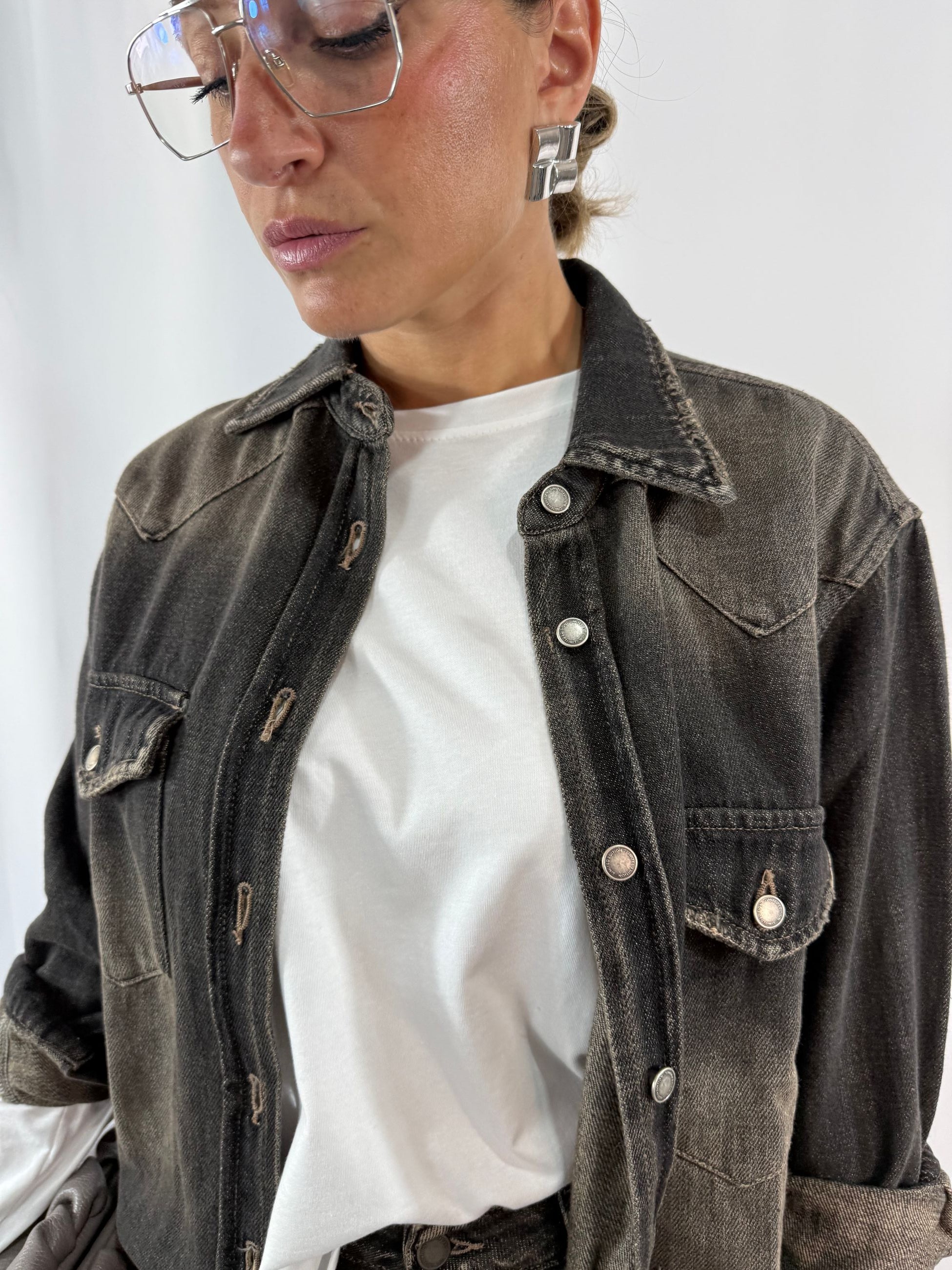 Camicia jeans Peperosa