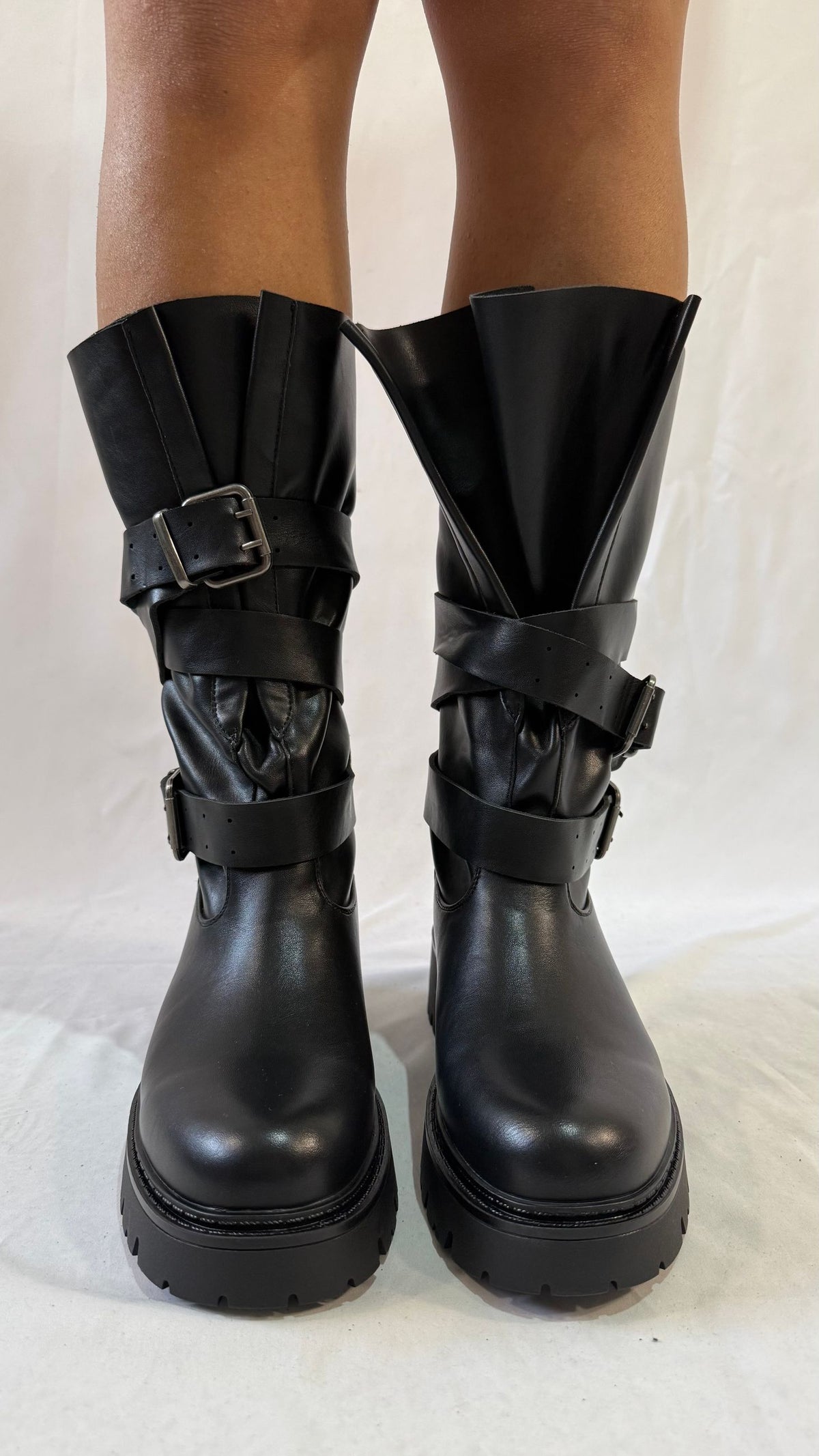 Anfibio nero similpelle Safe Concept Store