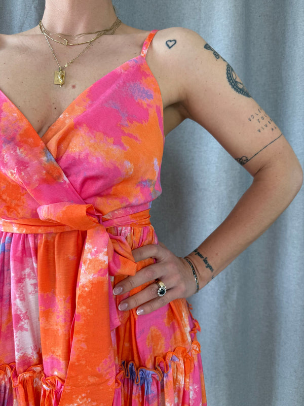 Abito multicolore corto Molly Brachen