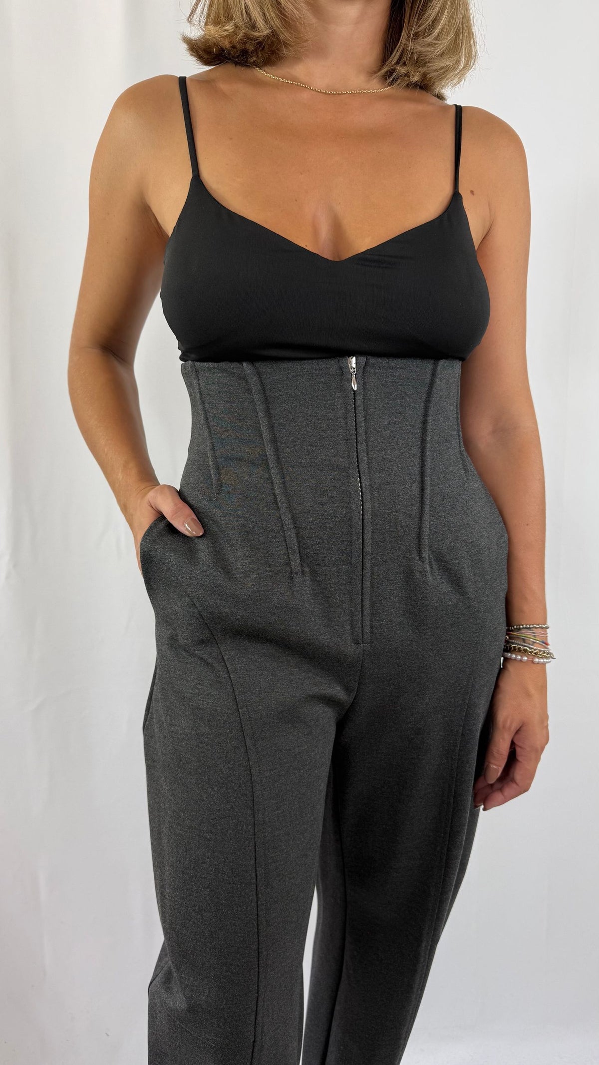 Pantalone vita alta Silence Limited