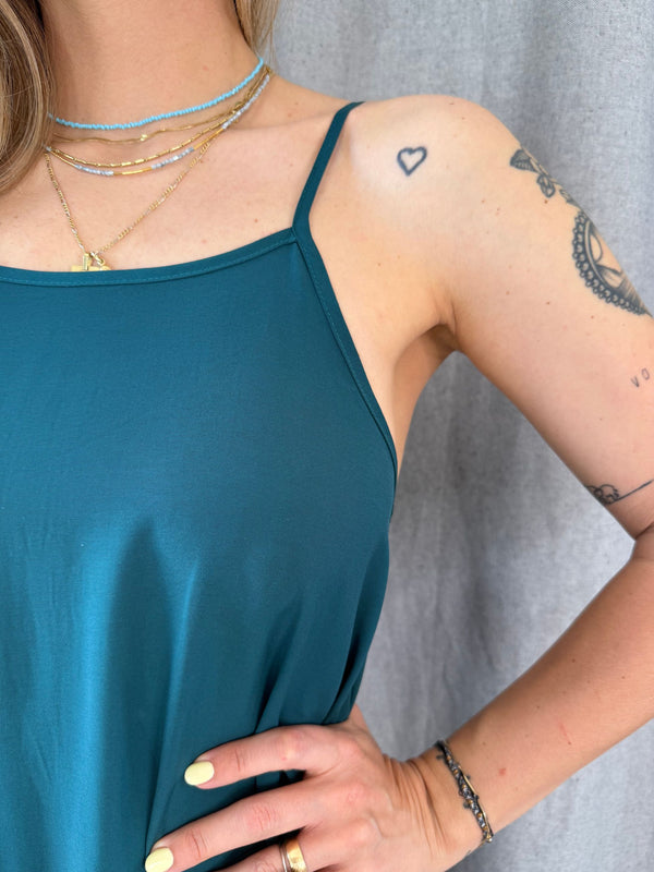 Abito midi verde Molly Bracken