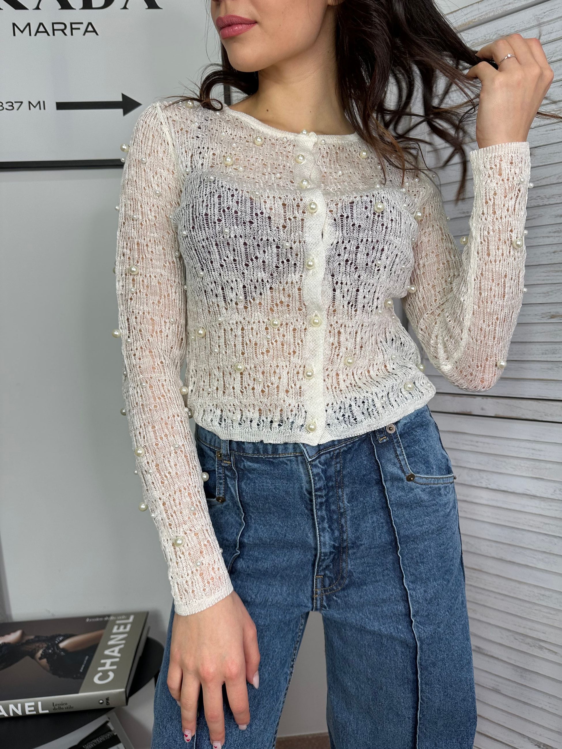 Cardigan con rouge WILD PONY