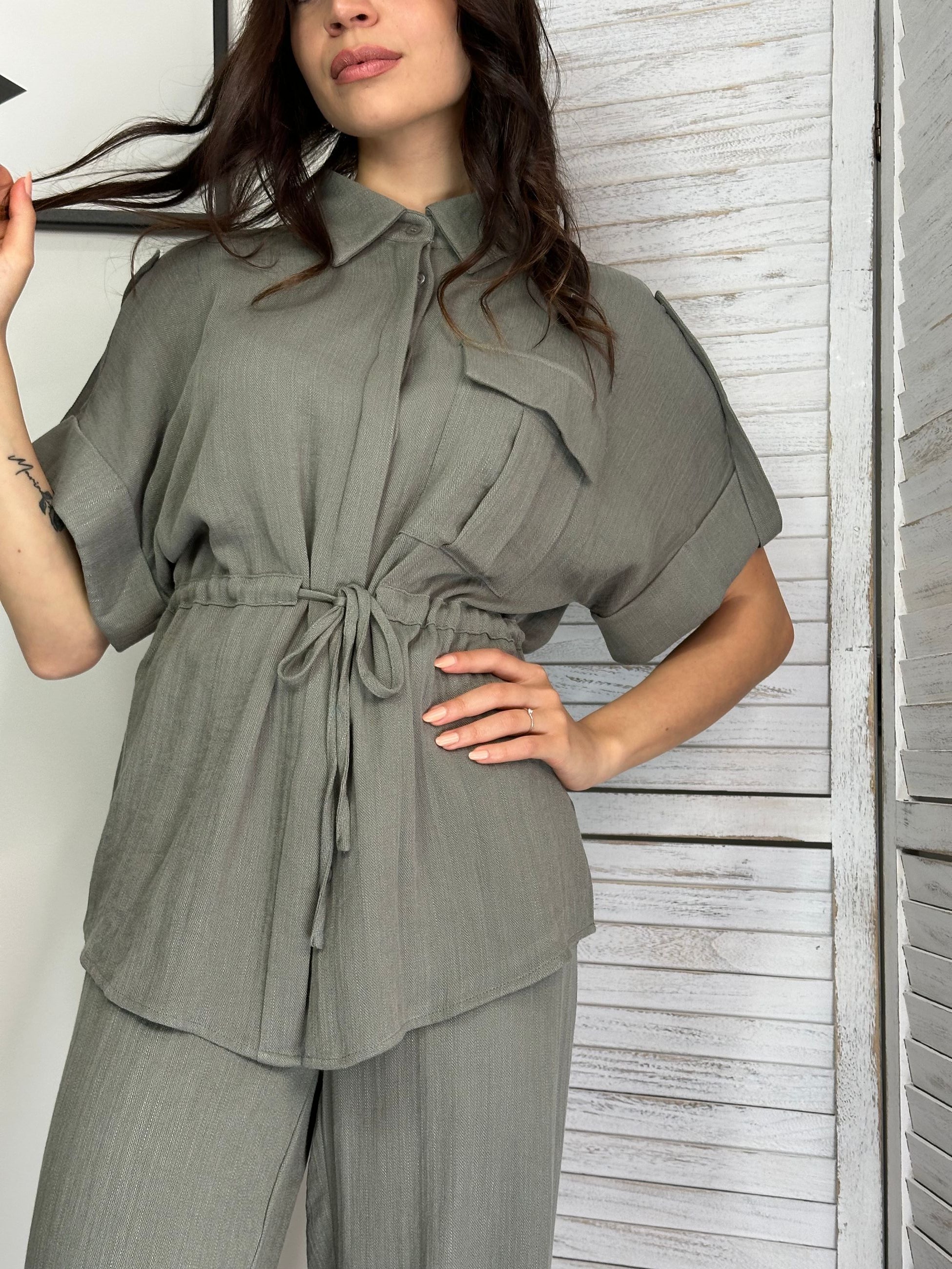 Camicia con lacci Molly Bracken