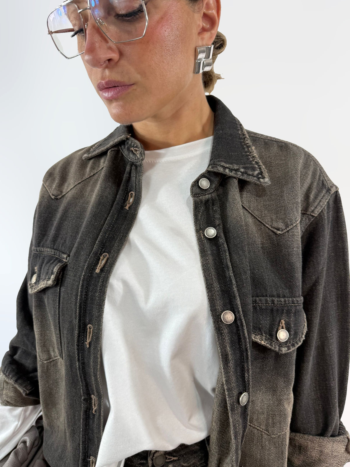 Camicia jeans Peperosa