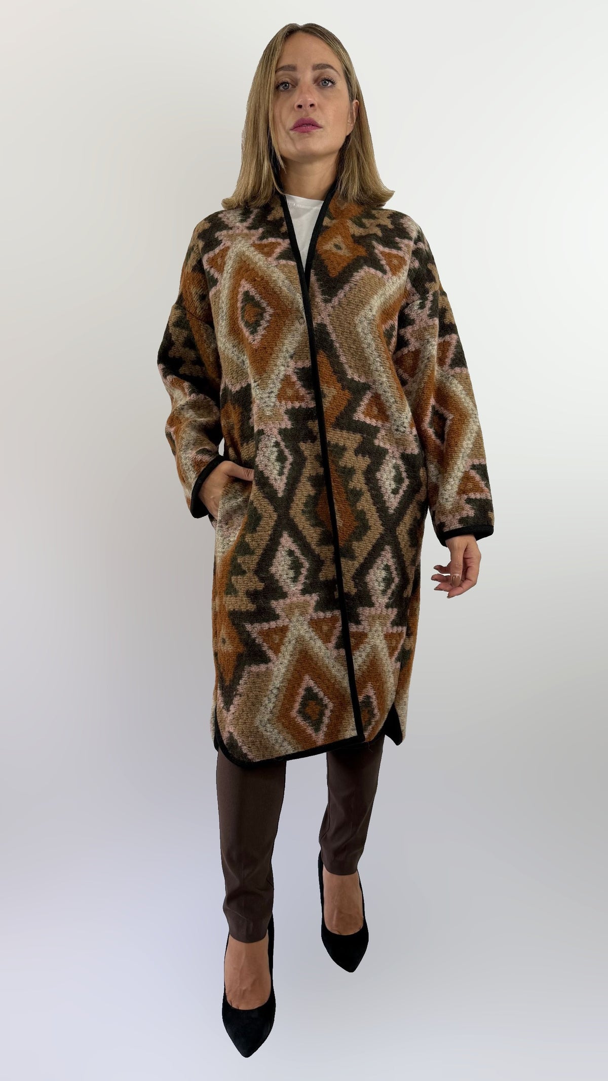 Cappotto a fantasia Impure