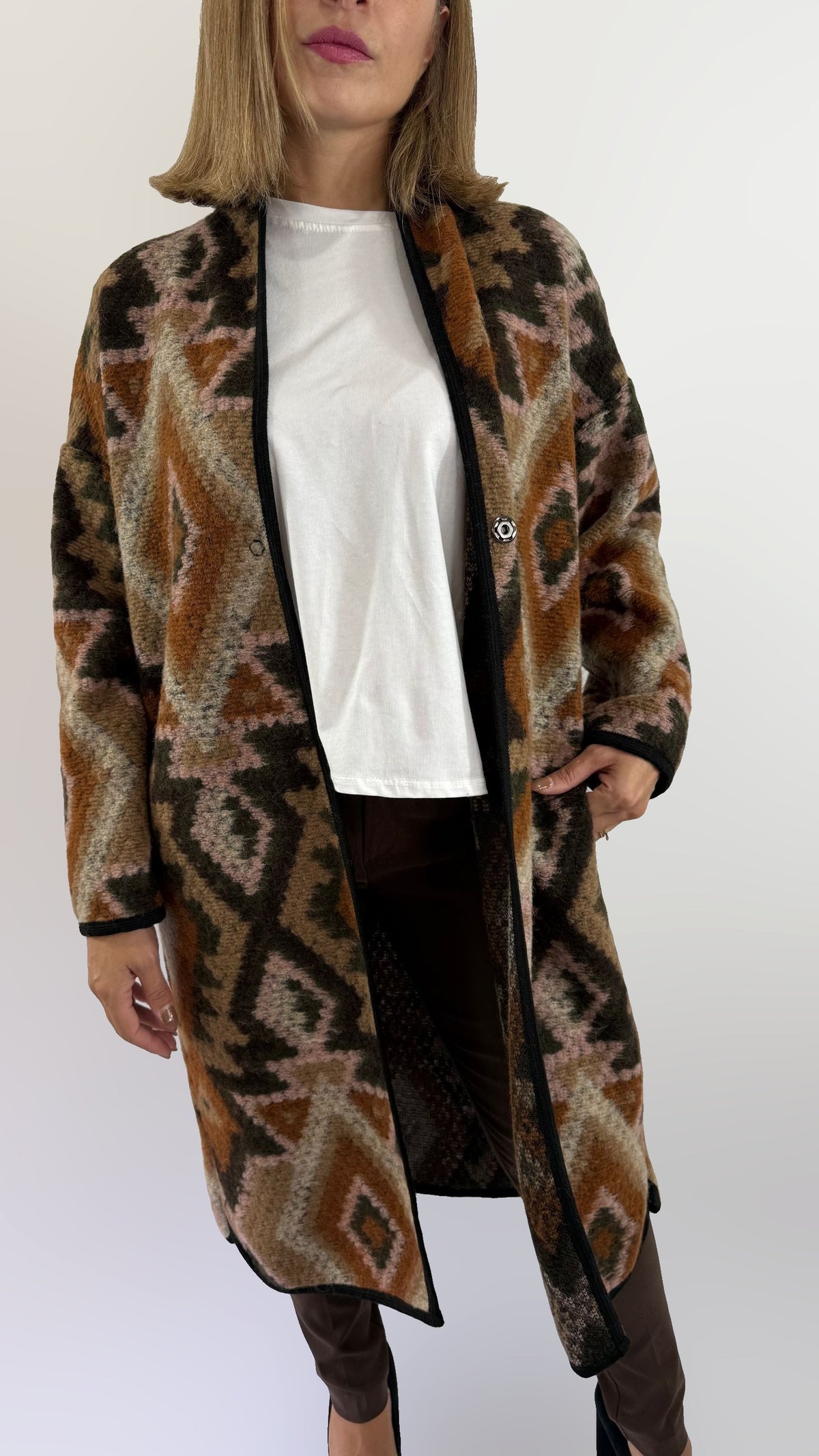 Cappotto a fantasia Impure