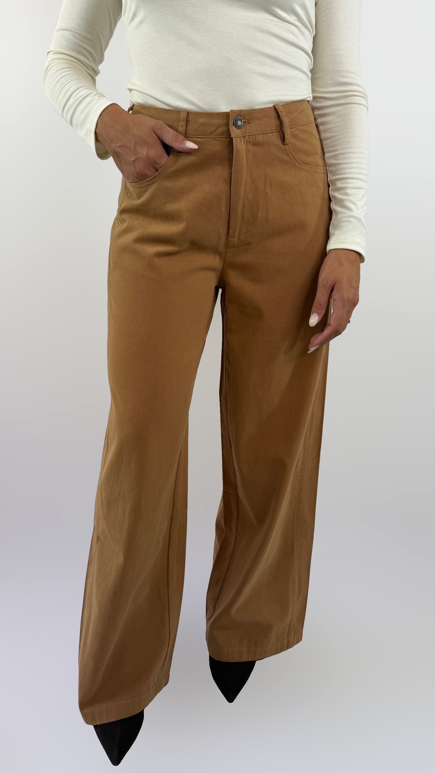 Jeans cammello Compania Fantastica