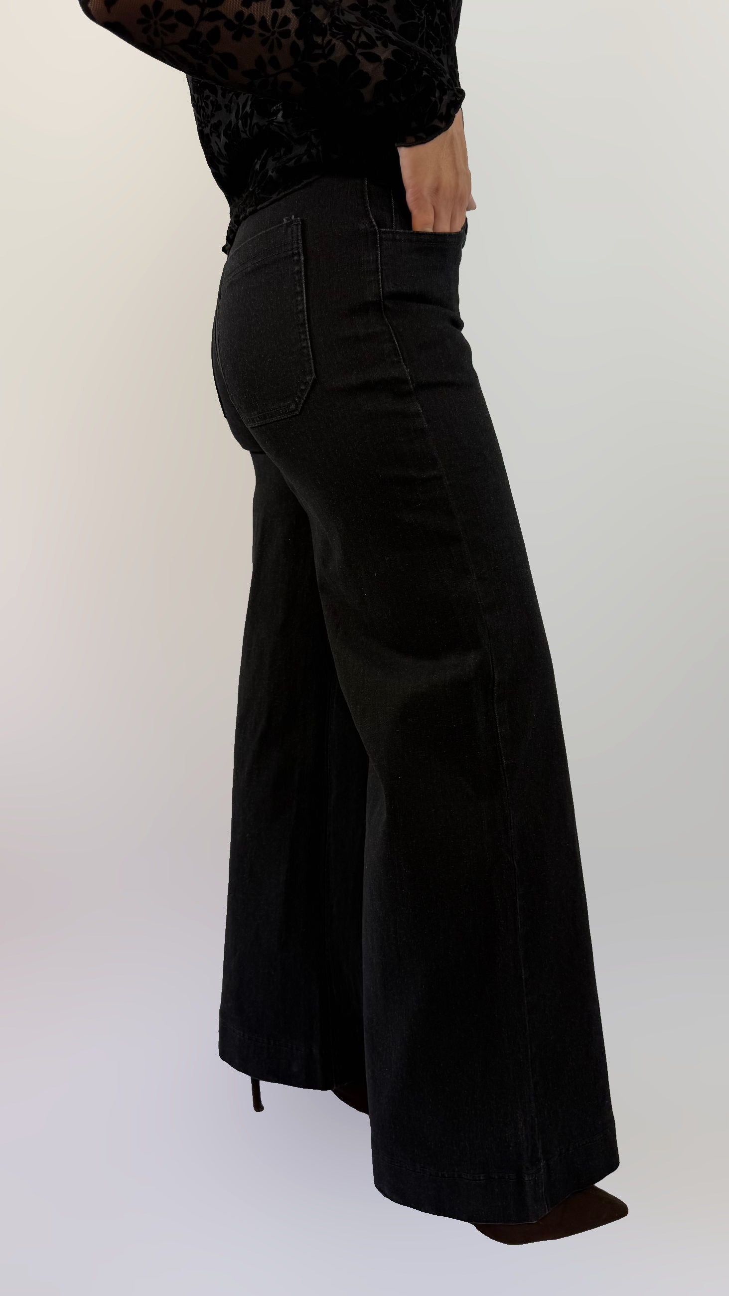 Jeans nero Molly Bracken
