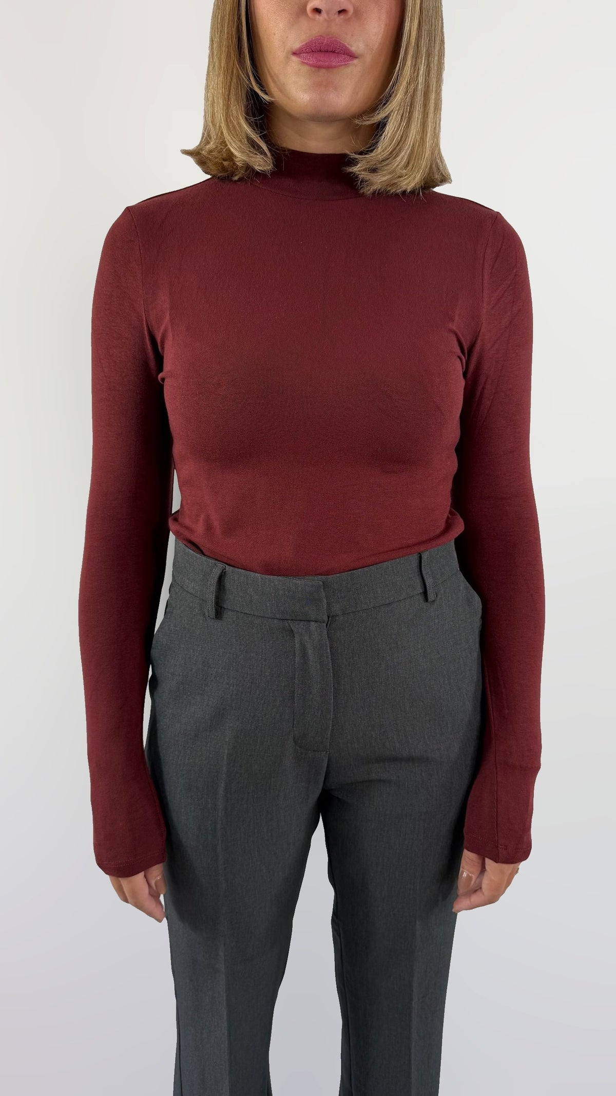 Maglia lupetto Molly Bracken – bordeaux
