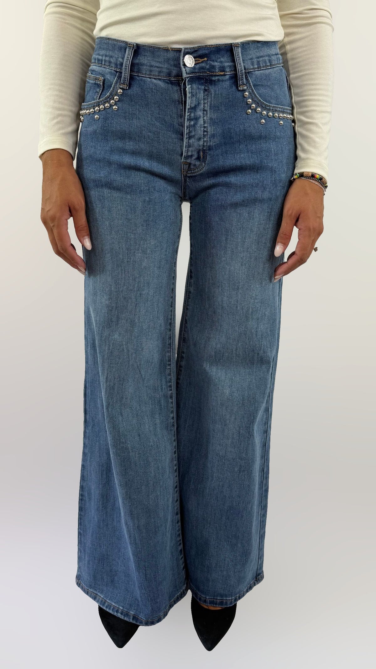 Jeans borchiette Molly Bracken
