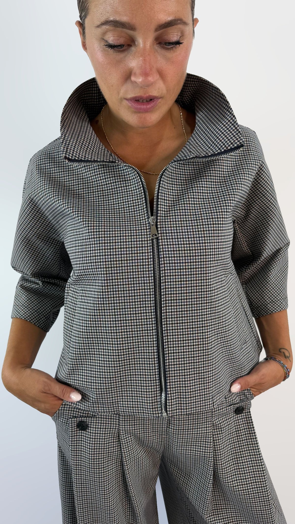 Pantalone check Peperosa