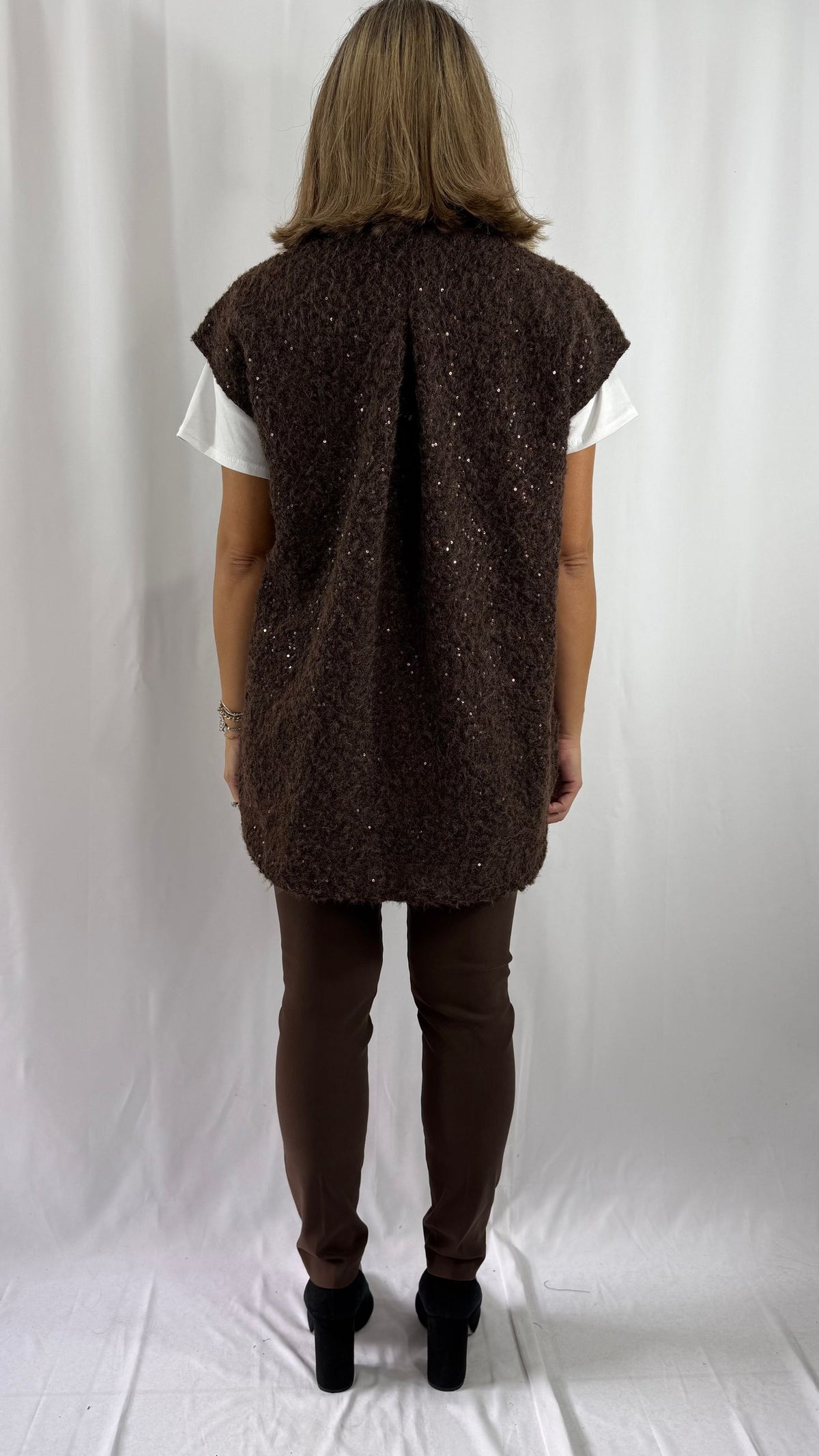 Gilet paillettes Peperosa