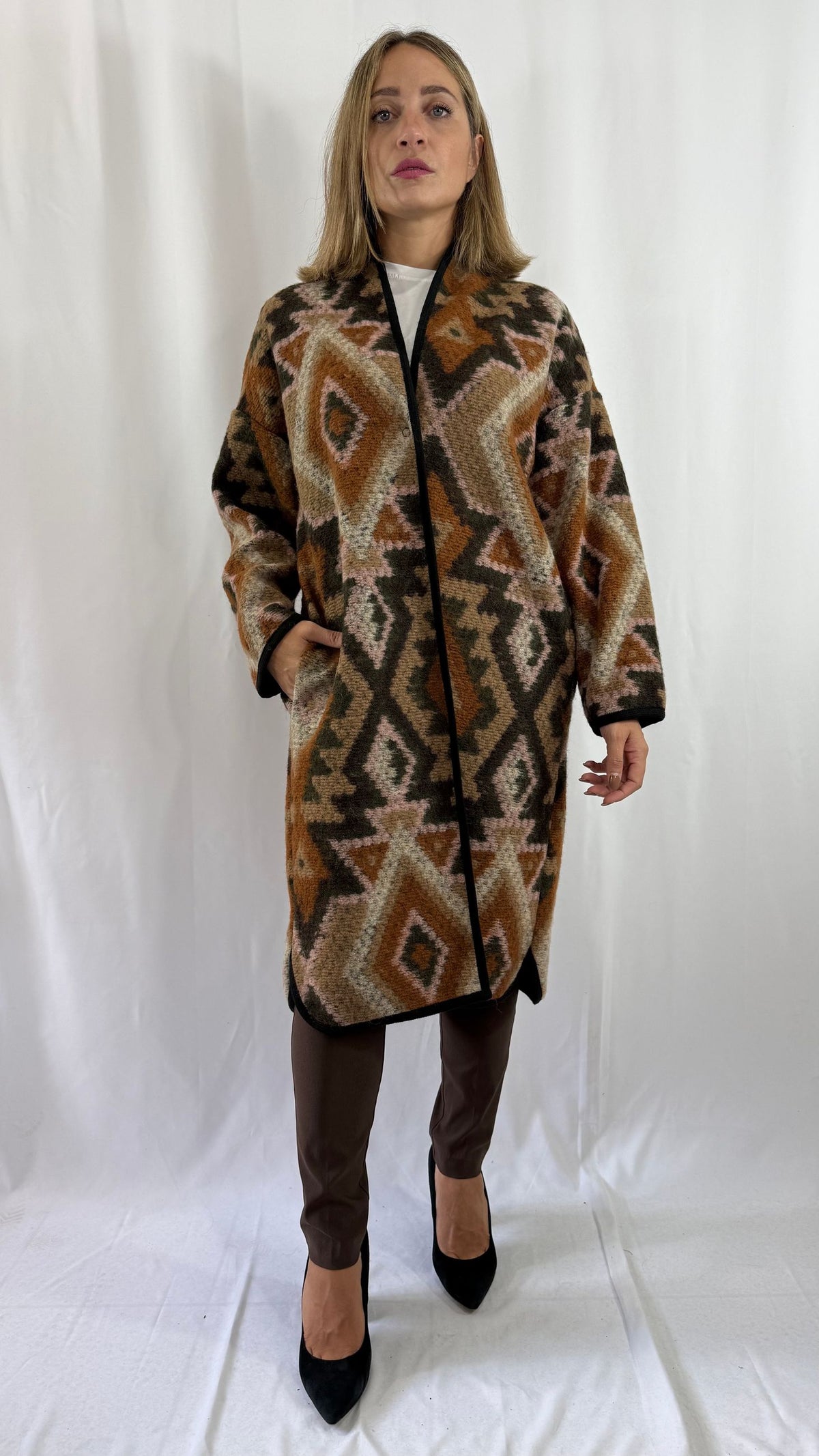 Cappotto a fantasia Impure