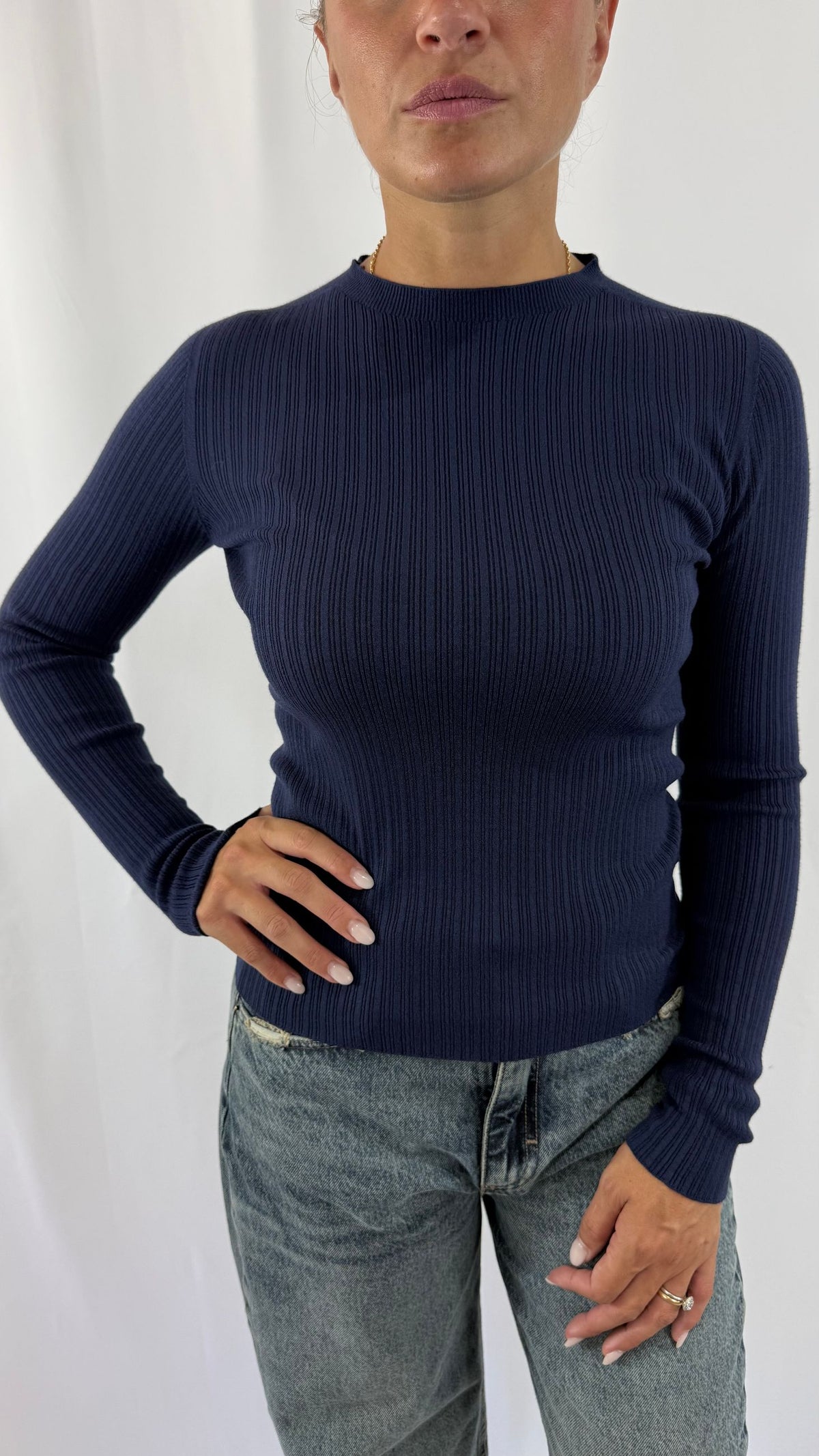Maglia costine Peperosa