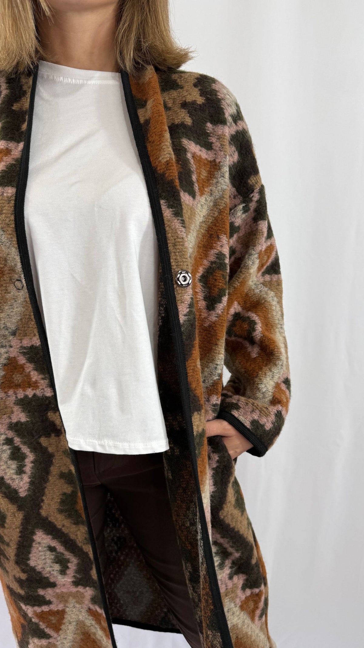 Cappotto a fantasia Impure
