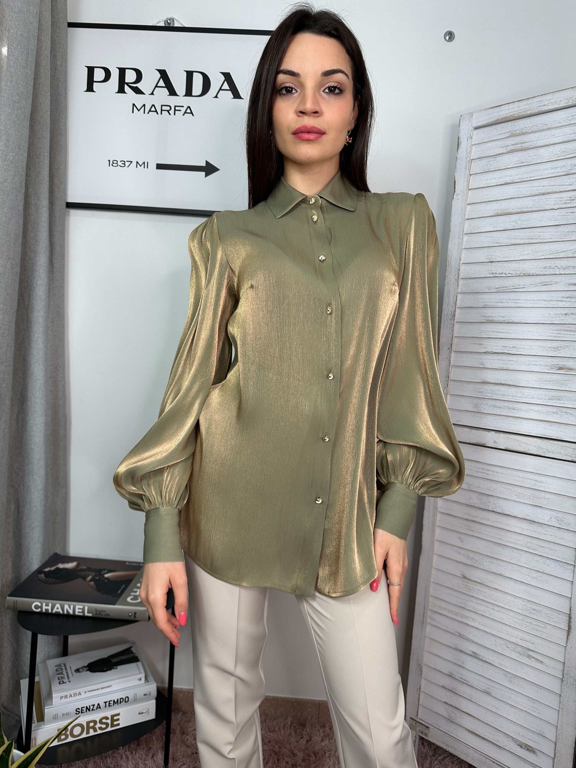 Camicia Lurex Silence Limited