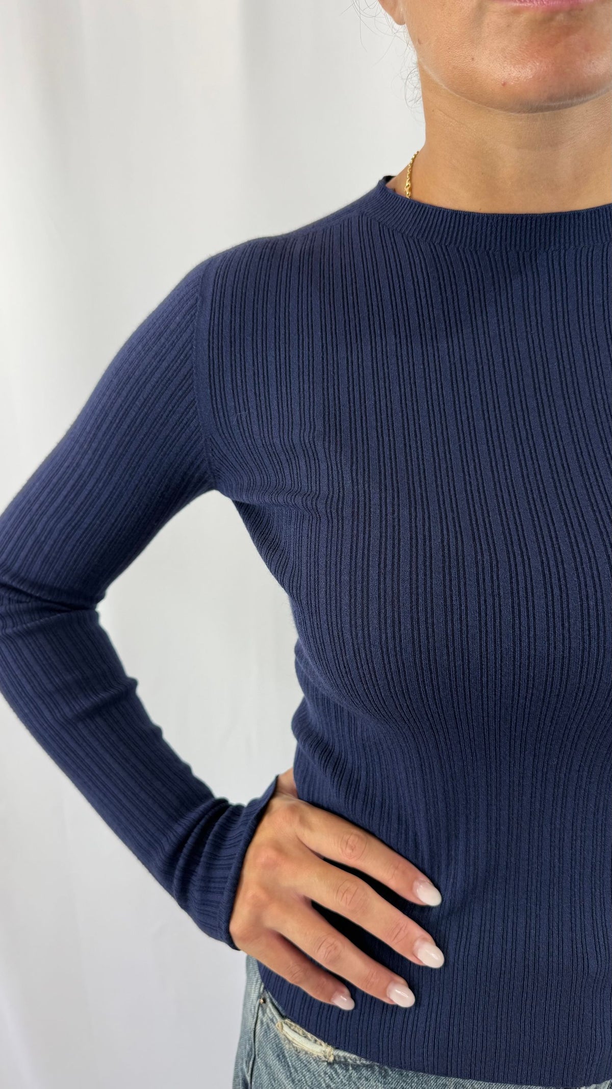 Maglia costine Peperosa
